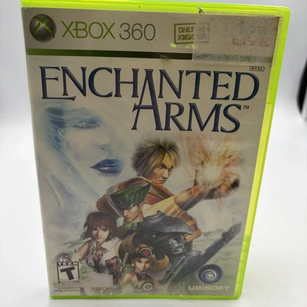 Xbox 360 Enchanted Arms Xbox Live Ubisoft No Manual Game Only